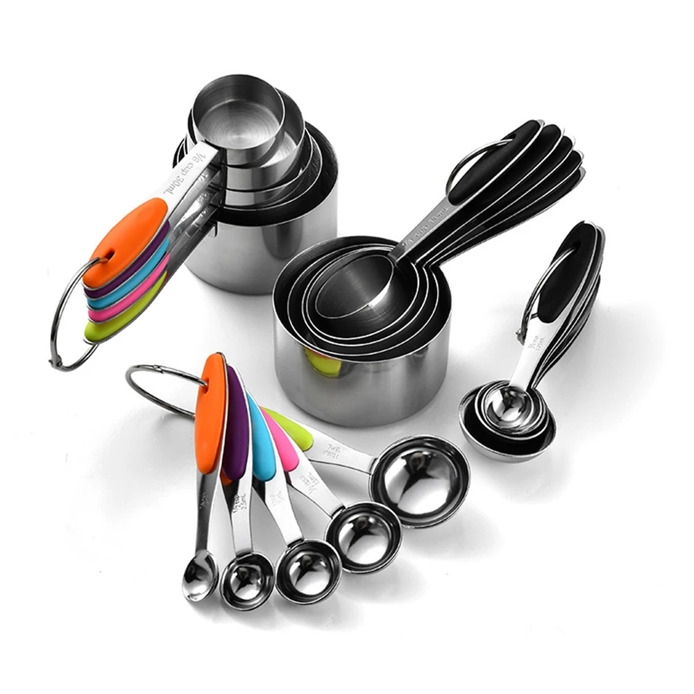 Camping Cooking Tool Set - 5/10 sztuk zestaw kubków i łyżek