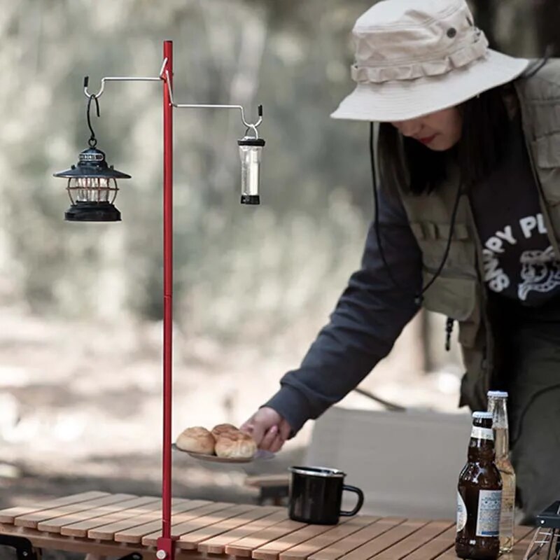 Camping Cooking Tripod - Stojak na latarnię kempingową TARKA, odłączane
