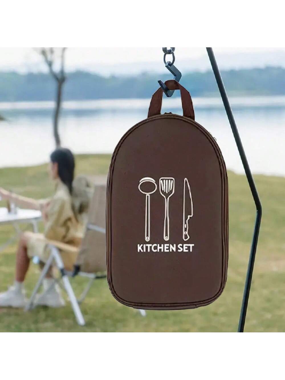 Outdoor Camping Cookware Stora – Camping Cooking Utensil Bag recenzja i cena