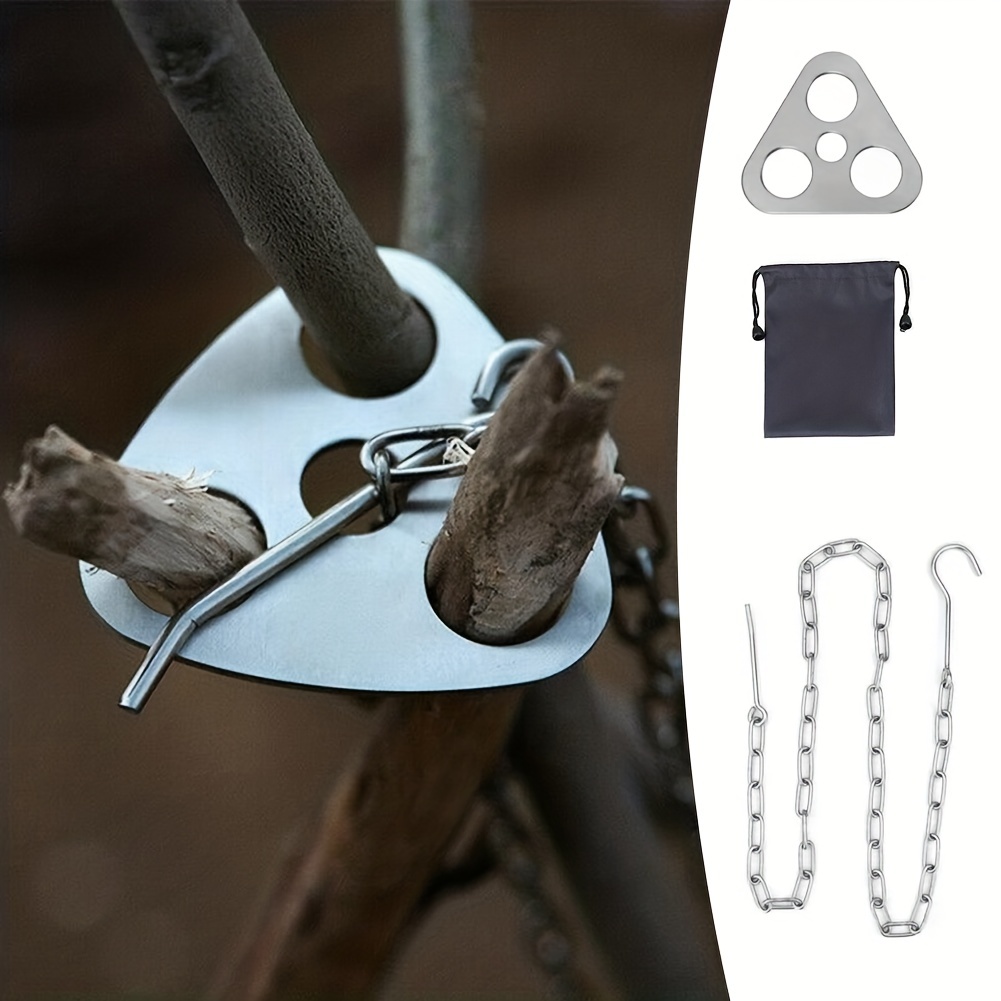 Przenośny, odłączany statyw do – Camping Cooking Tripod recenzja i cena