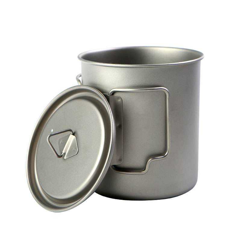 Kempingowe kubki tytanowe 450  – Camping Cooking Cup recenzja i cena