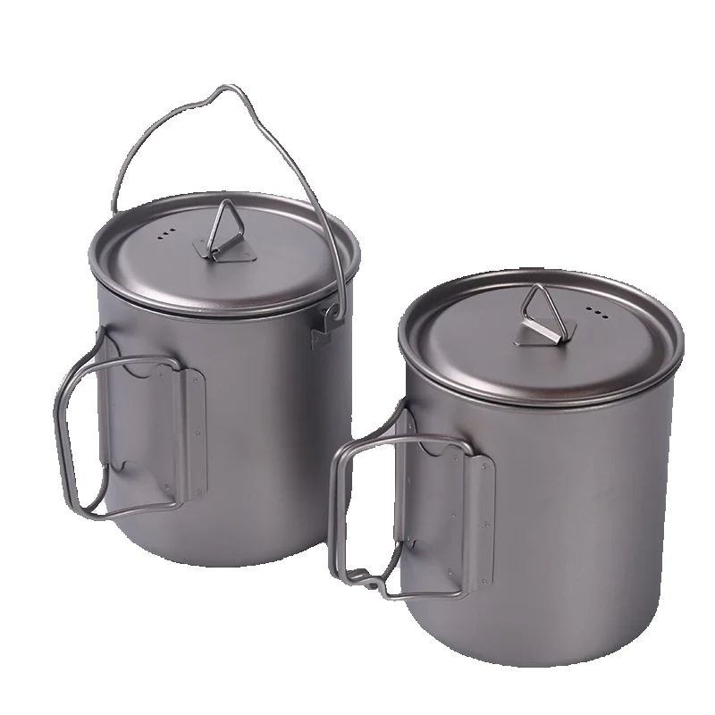 Kempingowe kubki tytanowe 450  – Camping Cooking Cup recenzja i cena