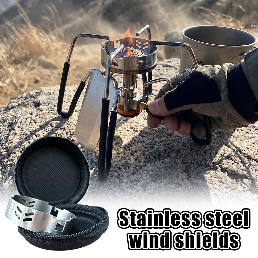 Osłona przeciwwiatrowa do kuch – Camping Cooking Set With Bag recenzja i cena