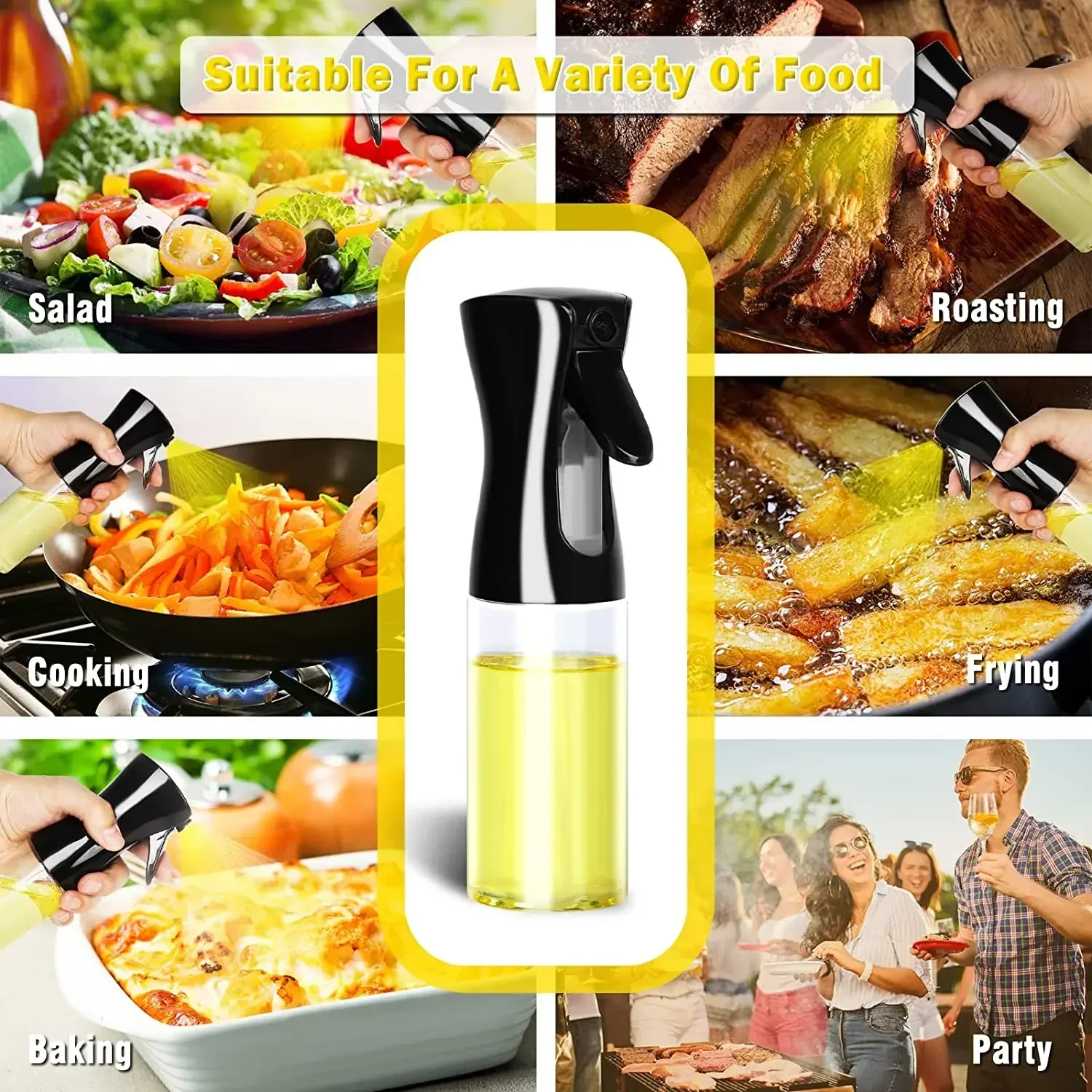 Butelka z rozpylaczem do oleju – Camping Cooking Oil Container recenzja i cena