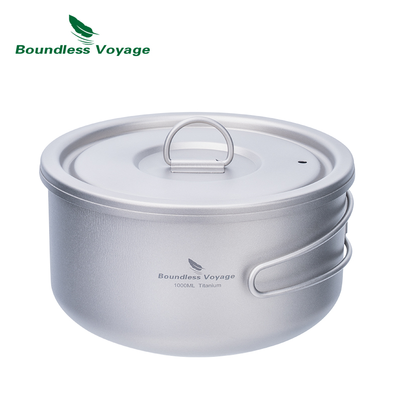 Boundless Voyage Tytanowy garn – Camping Cooking System recenzja i cena