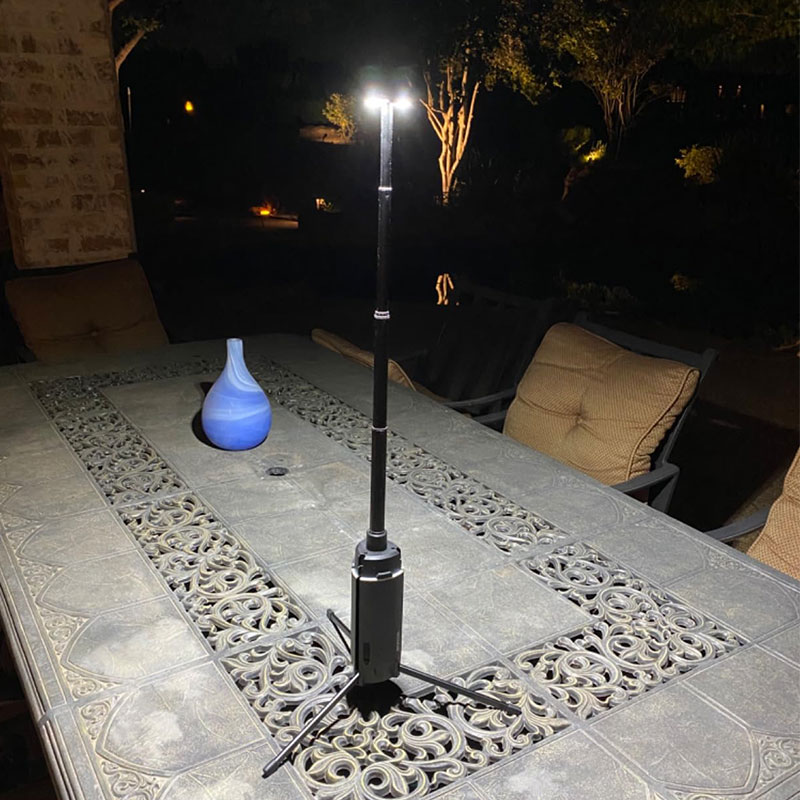 Przenośna latarnia kempingowa  – Camping Cooking Tripod recenzja i cena