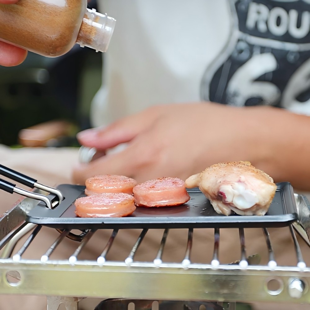 Patelnia do grillowania na kem – Camping Cooking System recenzja i cena