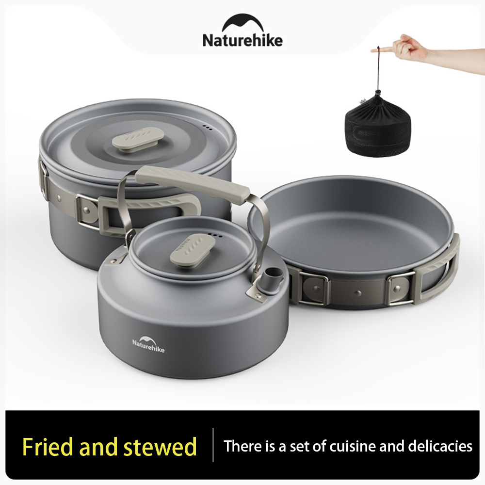 Naturehike zestaw garnków outd – Camping Cooking System recenzja i cena
